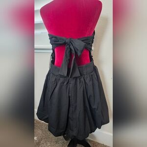 New, With Tags, Wild Fable, Strapless, Bubble, Tie-back, Women's Mini Fit Dress